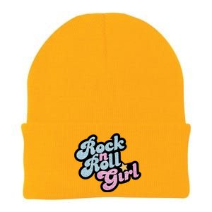 Rock N Roll Girl Cute Rockstar Concert Knit Cap Winter Beanie