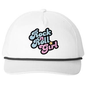 Rock N Roll Girl Cute Rockstar Concert Snapback Five-Panel Rope Hat