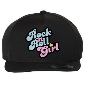 Rock N Roll Girl Cute Rockstar Concert Wool Snapback Cap