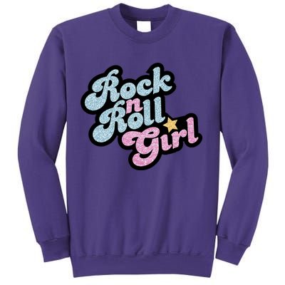 Rock N Roll Girl Cute Rockstar Concert Sweatshirt