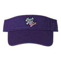 Rock N Roll Girl Cute Rockstar Concert Valucap Bio-Washed Visor