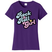 Rock N Roll Girl Cute Rockstar Concert Women's T-Shirt