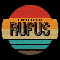 Rufus Name Retro Vintage Sunset Limited Edition Sweatshirt