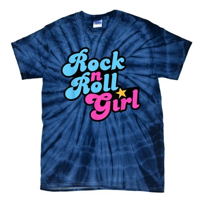 Rock N Roll Girl Halloween Costumes Tie-Dye T-Shirt