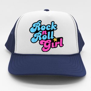 Rock N Roll Girl Halloween Costumes Trucker Hat