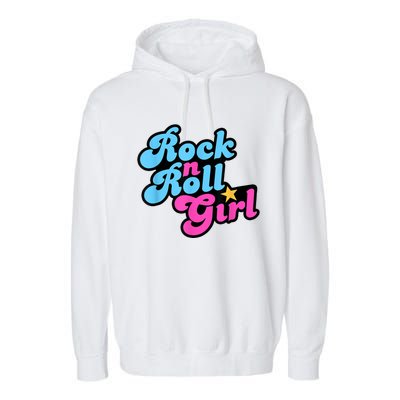 Rock N Roll Girl Halloween Costumes Garment-Dyed Fleece Hoodie