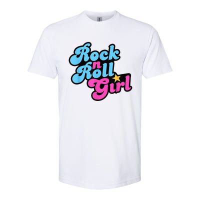 Rock N Roll Girl Halloween Costumes Softstyle CVC T-Shirt