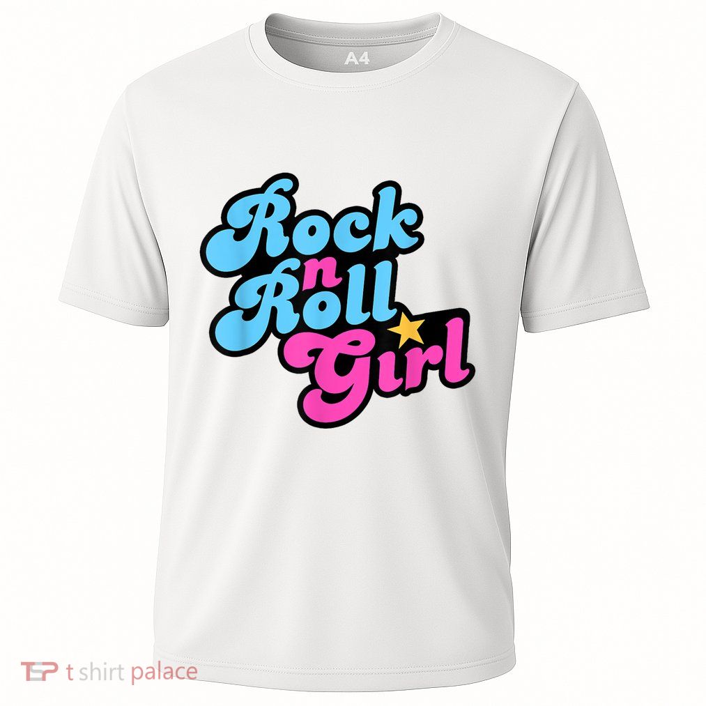 Rock N Roll Girl Halloween Costumes Performance Shirt