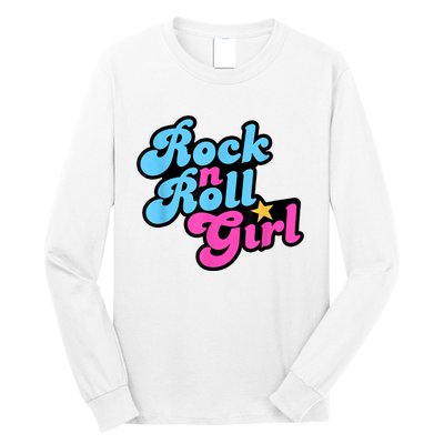 Rock N Roll Girl Halloween Costumes Long Sleeve Shirt