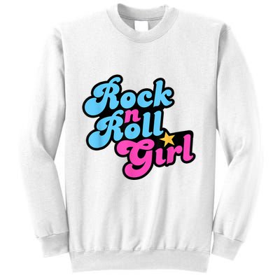 Rock N Roll Girl Halloween Costumes Sweatshirt