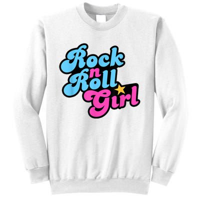 Rock N Roll Girl Halloween Costumes Sweatshirt