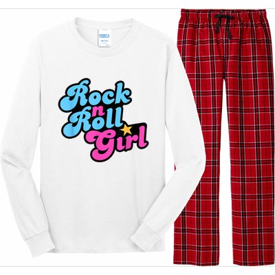 Rock N Roll Girl Halloween Costumes Long Sleeve Pajama Set