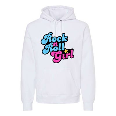 Rock N Roll Girl Halloween Costumes Premium Hoodie