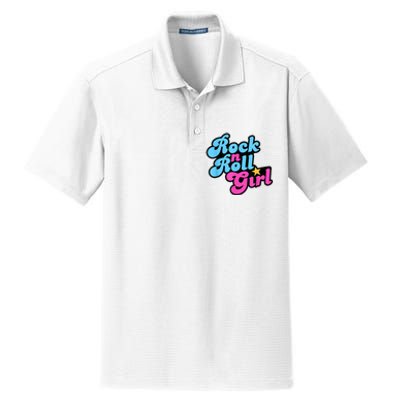 Rock N Roll Girl Halloween Costumes Dry Zone Grid Polo