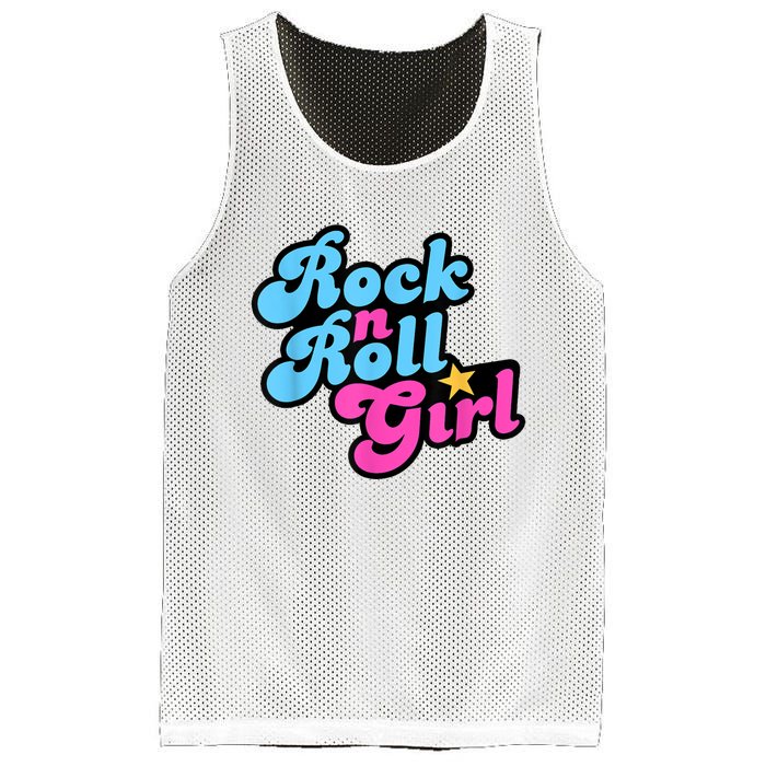 Rock N Roll Girl Halloween Costumes Mesh Reversible Basketball Jersey Tank