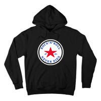 Rock N Roll Never Dies Rock And Roll All Star Music Tall Hoodie