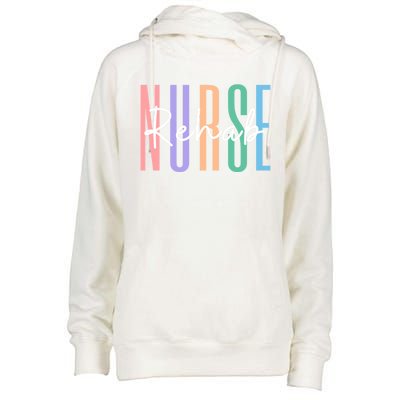 Rehab Nurse Rehabilitation Rn Psychiatric Nurse Meaningful Gift Womens Funnel Neck Pullover Hood