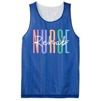 Rehab Nurse Rehabilitation Rn Psychiatric Nurse Meaningful Gift Mesh Reversible Basketball Jersey Tank