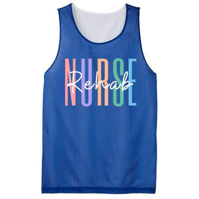 Rehab Nurse Rehabilitation Rn Psychiatric Nurse Meaningful Gift Mesh Reversible Basketball Jersey Tank