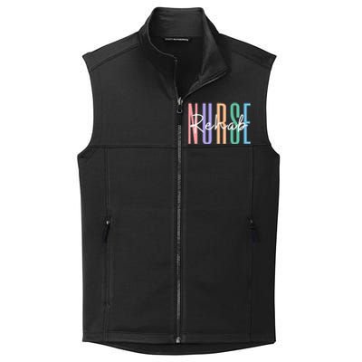 Rehab Nurse Rehabilitation Rn Psychiatric Nurse Meaningful Gift Collective Smooth Fleece Vest