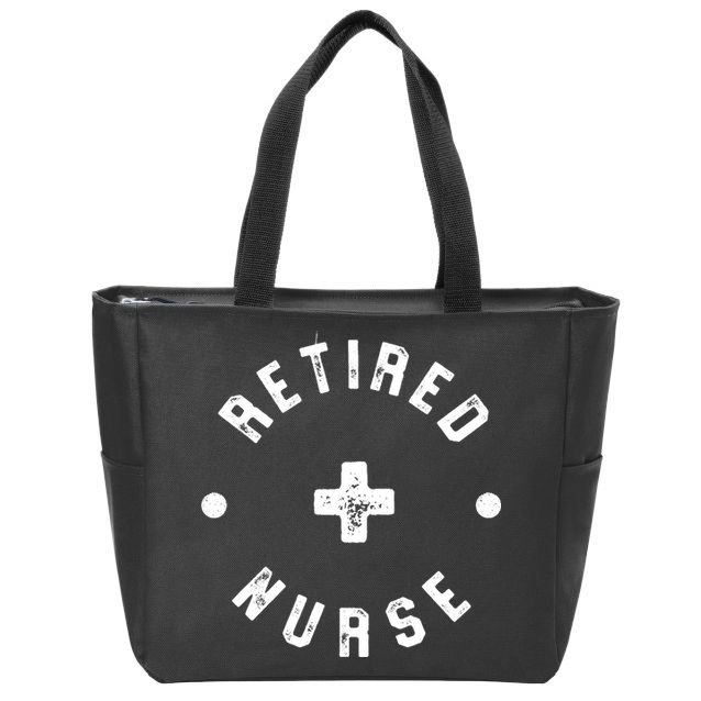 Retired Nurse Retirement Party Zip Tote Bag