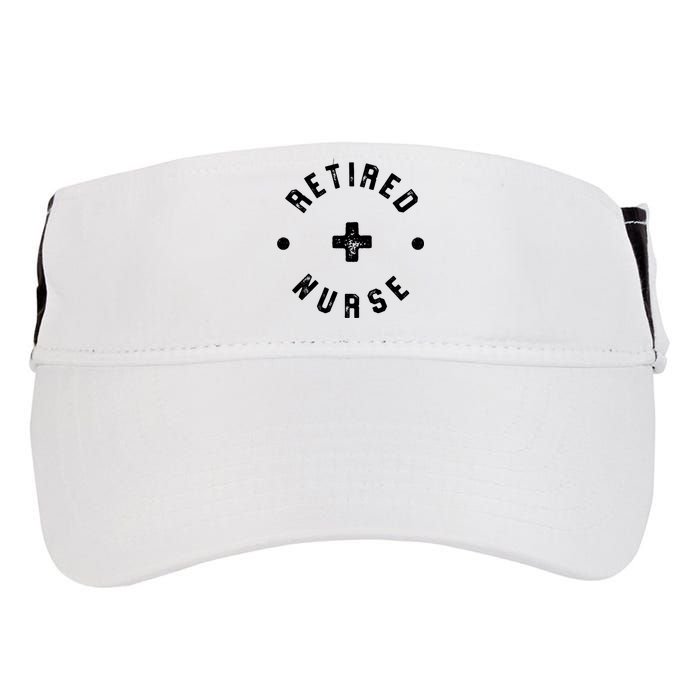Retired Nurse Retirement Party Adult Drive Performance Visor