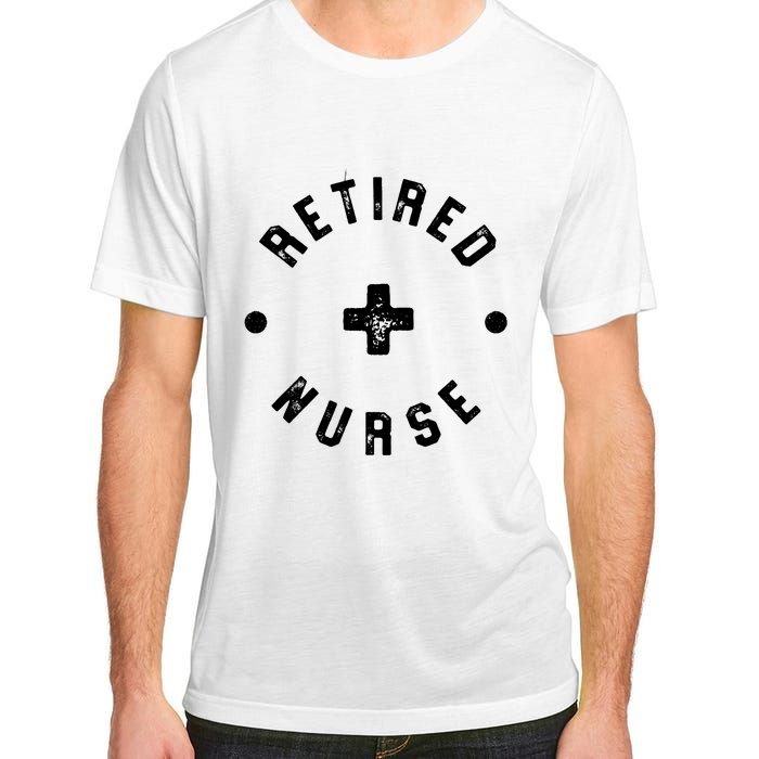 Retired Nurse Retirement Party Adult ChromaSoft Performance T-Shirt