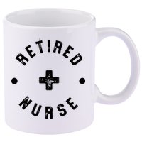 Retired Nurse Retirement Party 11oz C Handle Ceramic Mug