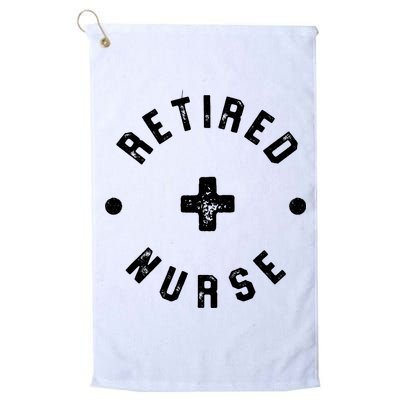 Retired Nurse Retirement Party Golf Towel