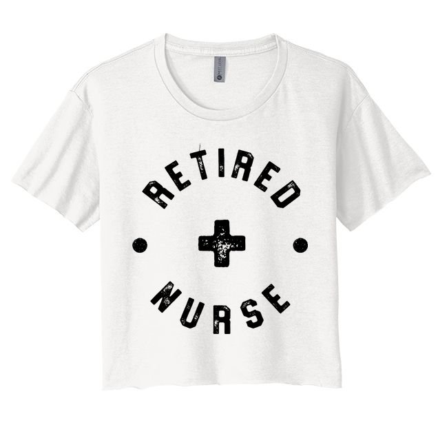 Retired Nurse Retirement Party Crop Top