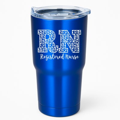 Registered Nurse RN Leopard Nursing School Nurse Graduation Tumbler