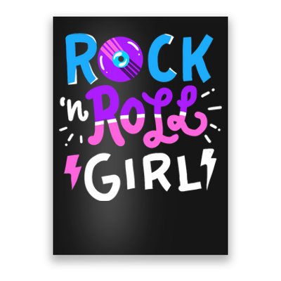 Rock N Roll Girl Music Poster