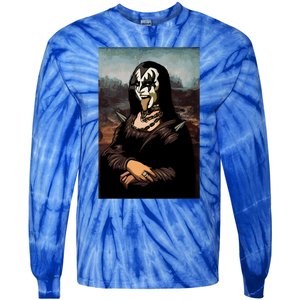 Rock N Roll Band Lazy Halloween Costume Rocker Music Lover Tie-Dye Long Sleeve Shirt