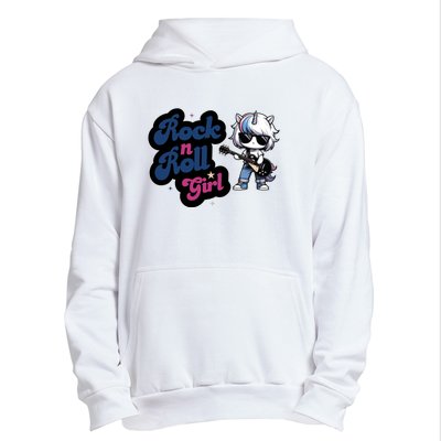 Rock N Roll Girl Urban Pullover Hoodie