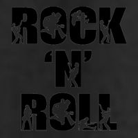 Rock N Roll Music Nothing But Rock & Roll 70S 80 90S Retro 7 Panel Mesh Trucker Snapback Hat