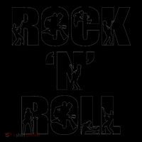Rock N Roll Music Nothing But Rock & Roll 70S 80 90S Retro Flexfit Unipanel Trucker Cap