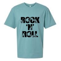 Rock N Roll Music Nothing But Rock & Roll 70S 80 90S Retro Sueded Cloud Jersey T-Shirt