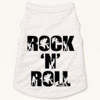 Rock N Roll Music Nothing But Rock & Roll 70S 80 90S Retro Doggie Tank
