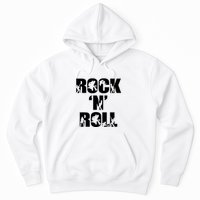 Rock N Roll Music Nothing But Rock & Roll 70S 80 90S Retro Hoodie