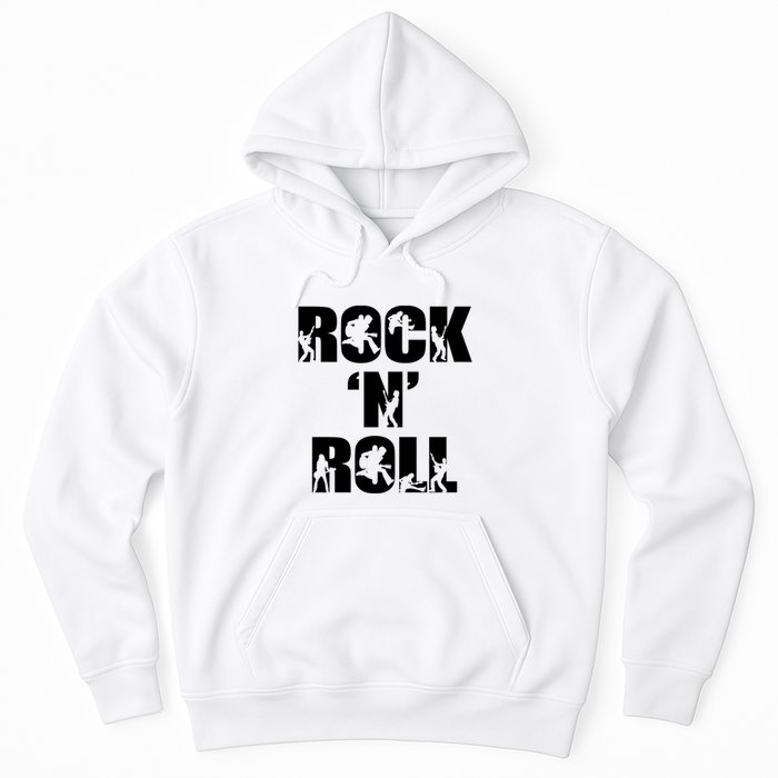 Rock N Roll Music Nothing But Rock & Roll 70S 80 90S Retro Hoodie