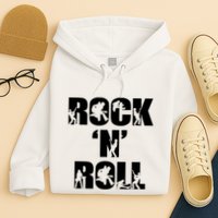 Rock N Roll Music Nothing But Rock & Roll 70S 80 90S Retro Hoodie