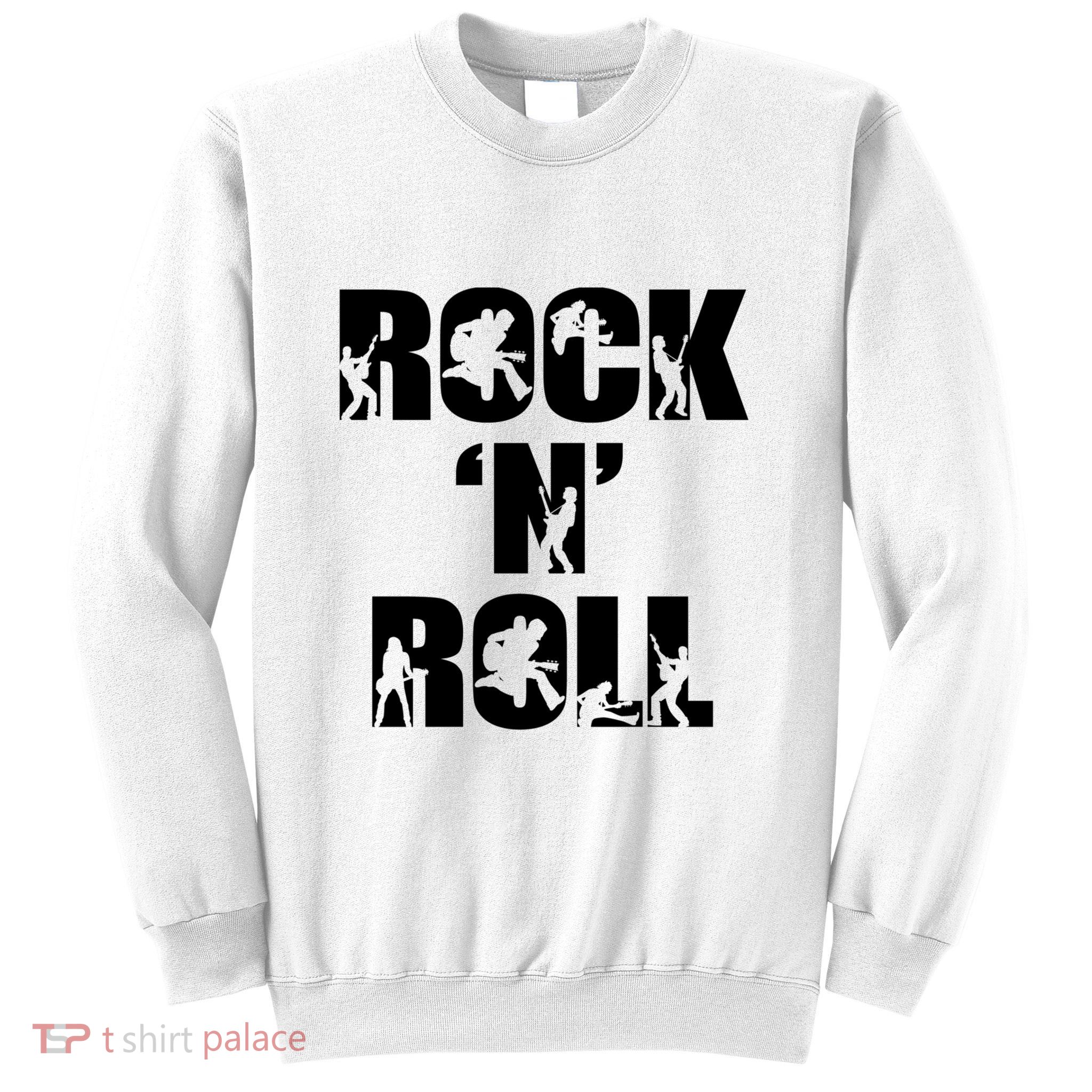 Rock N Roll Music Nothing But Rock & Roll 70S 80 90S Retro Sweatshirt
