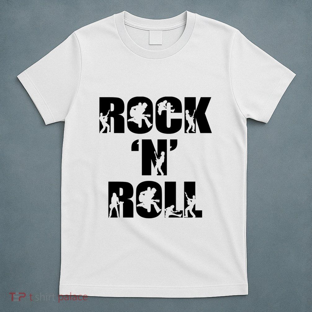 Rock N Roll Music Nothing But Rock & Roll 70S 80 90S Retro T-Shirt