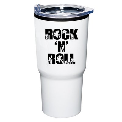 Rock N Roll Music Nothing But Rock & Roll 70S 80 90S Retro Tumbler