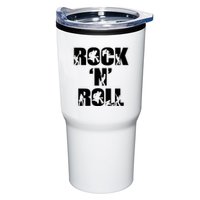 Rock N Roll Music Nothing But Rock & Roll 70S 80 90S Retro Tumbler
