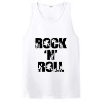 Rock N Roll Music Nothing But Rock & Roll 70S 80 90S Retro PosiCharge Competitor Tank