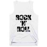 Rock N Roll Music Nothing But Rock & Roll 70S 80 90S Retro Tank Top