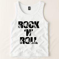 Rock N Roll Music Nothing But Rock & Roll 70S 80 90S Retro Tank Top