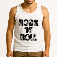 Rock N Roll Music Nothing But Rock & Roll 70S 80 90S Retro Tank Top