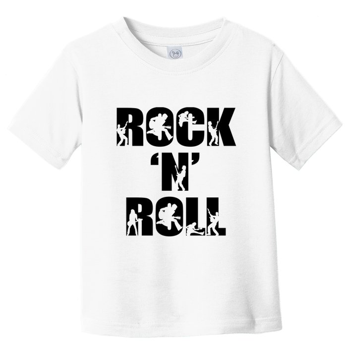 Rock N Roll Music Nothing But Rock & Roll 70S 80 90S Retro Toddler T-Shirt